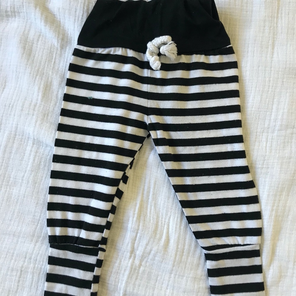 Striped Skinny Pants